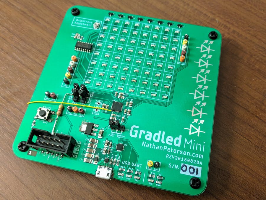 Gradled Mini: Modular Discrete LED Display