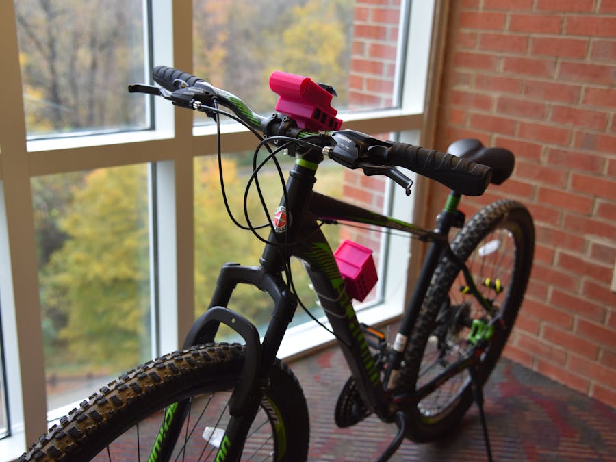 Bicycle Movement Tracking Using Particle Photon