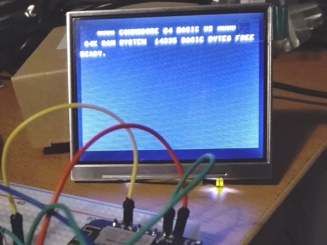 ESP8266 NTSC C64 Emulator