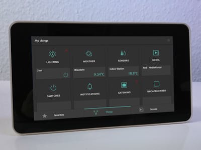 Open Source Smart Home with Touchscreen Control Panel