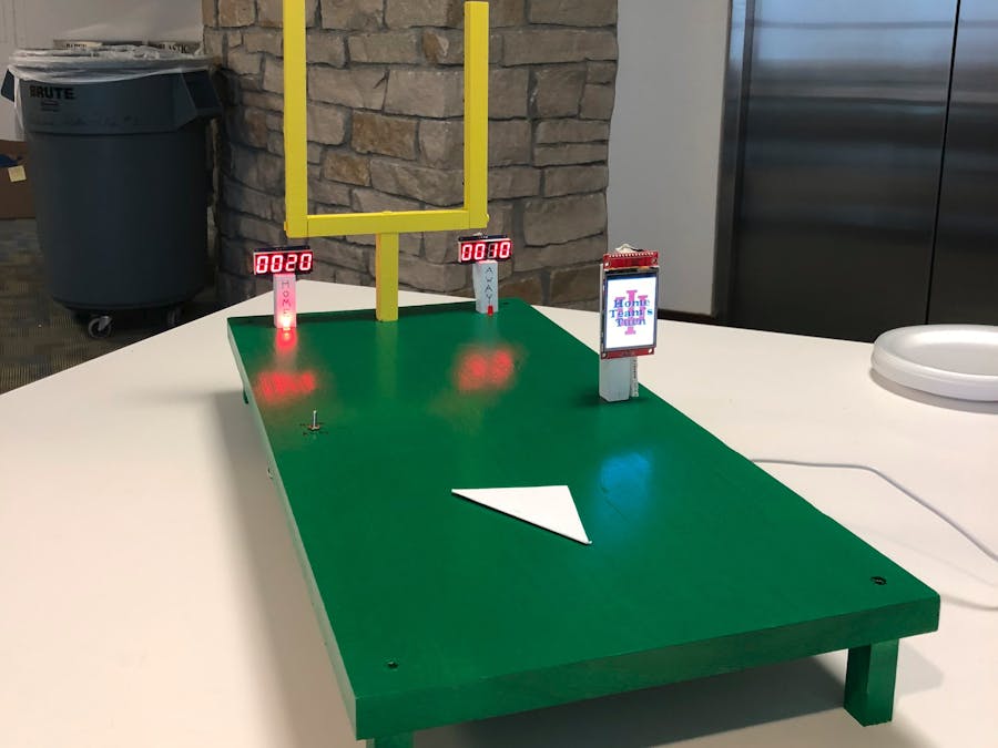 Automated Paper Football Game