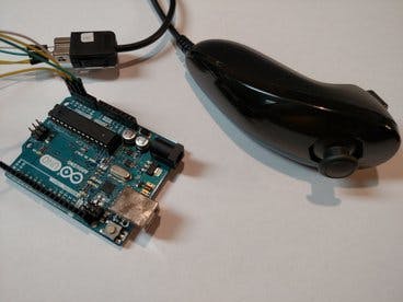 Arduino: Wii Nunchuck Full Functionality