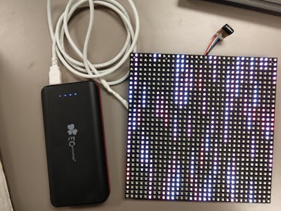 LED Matrix Graduation Cap