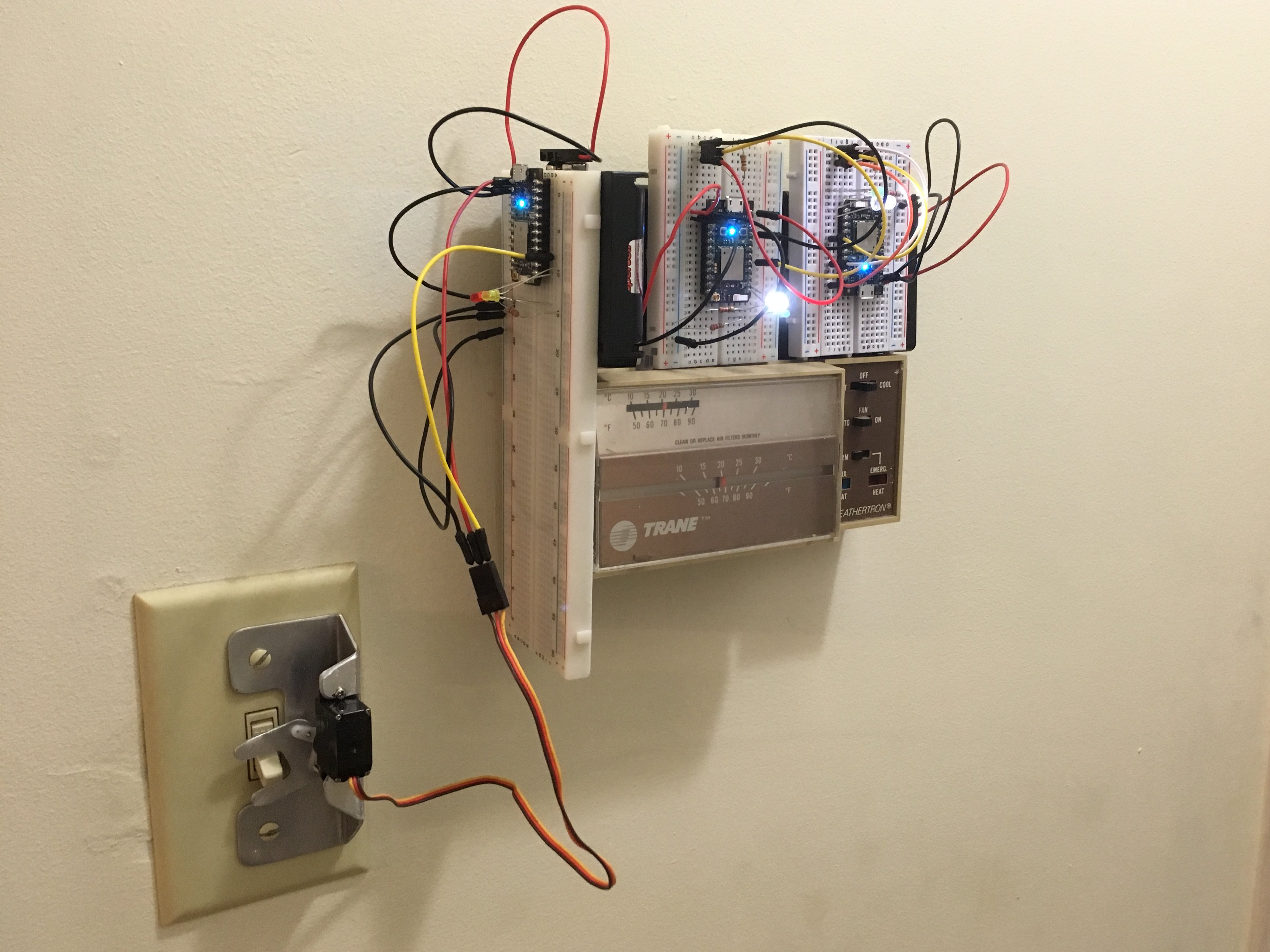 Attic Fan Control System Humidity Temperature
