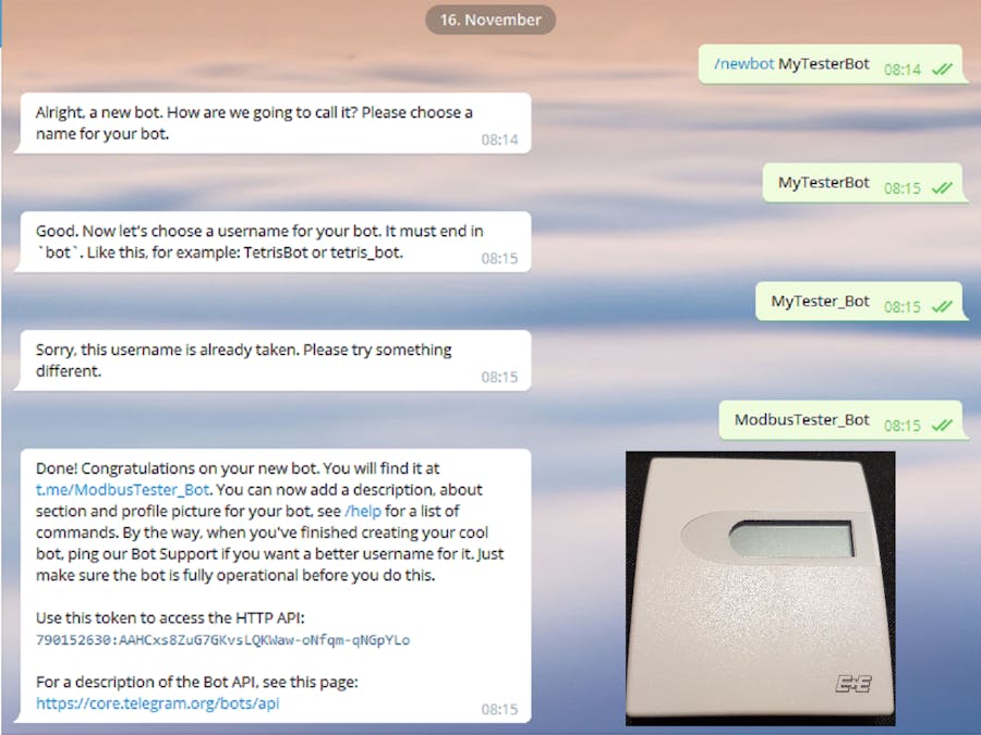 Environmental Sensing Using a Bot