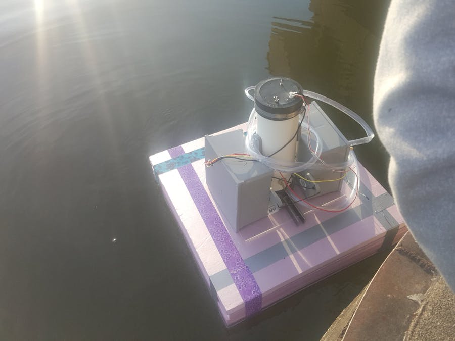Automated Lake Environment Data Collection Probe
