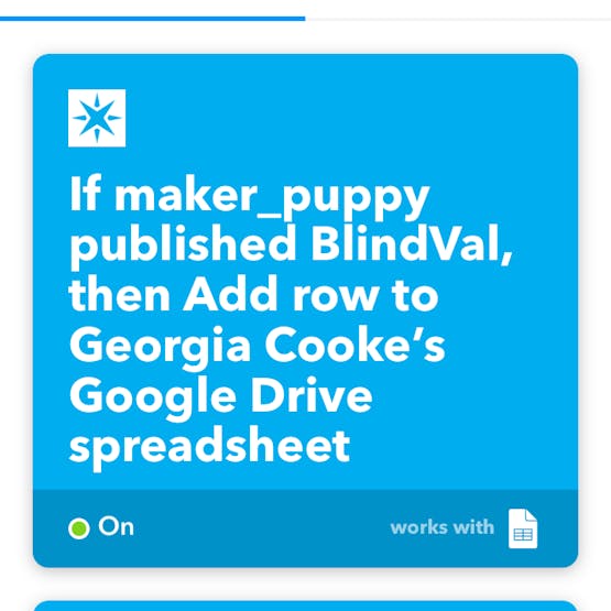 The Application that Sends Data to the Google Sheets