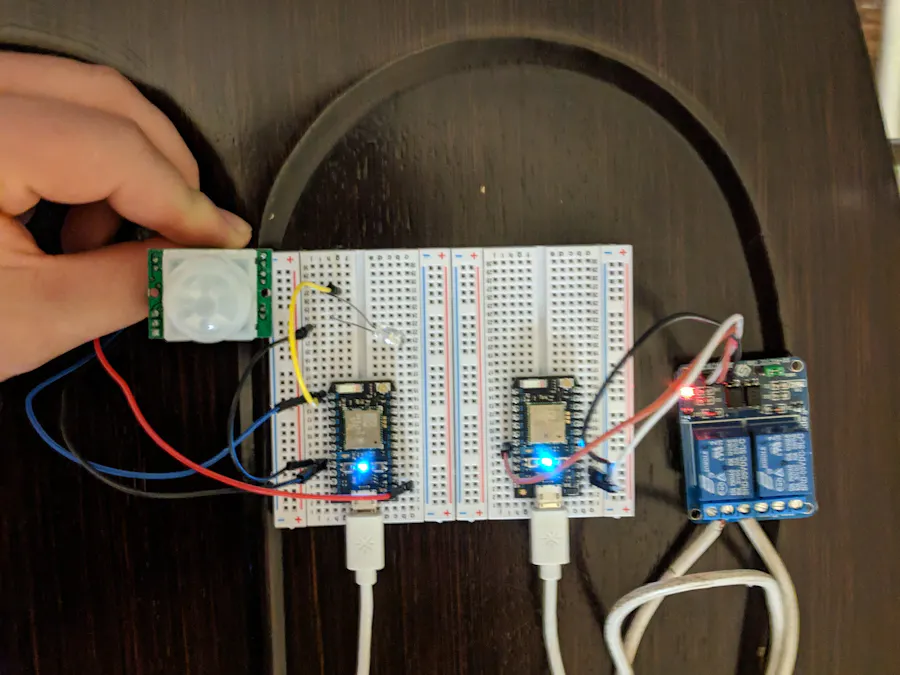 Motion Controlled Lamp!