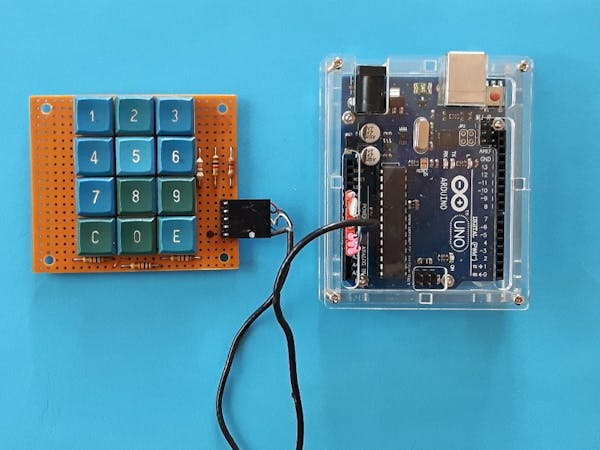 Only Three Pins for a 4x3 Keypad - Arduino Project Hub