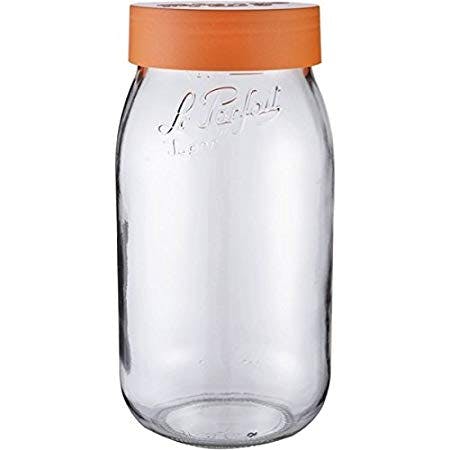 Glass jar used for culture vessel
