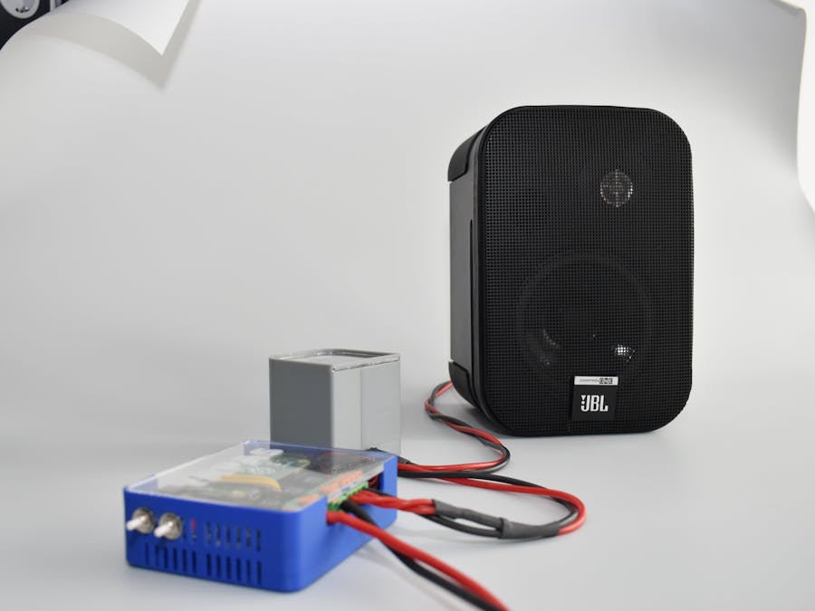 Raspberry-Pi based Audio Player (TAPAS as Class D amplifier)