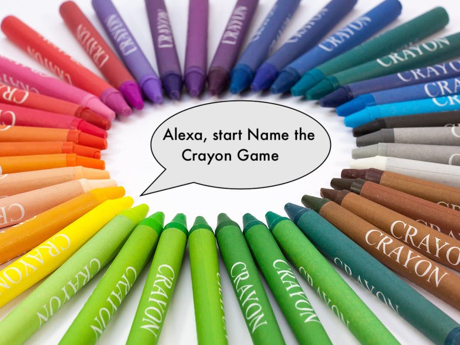Alexa, Start Name the Crayon Game