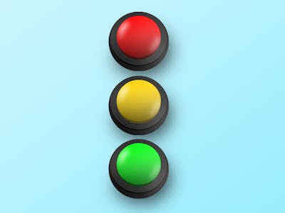 Red Light Green Light Buttons