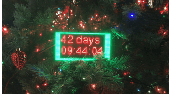 Christmas Countdown with BeagleBoard. org® PocketBeagle® - BeagleBoard Projects