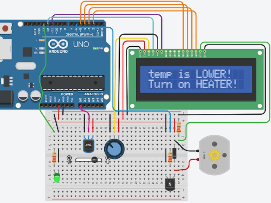 Automatic Room Temperature Controller