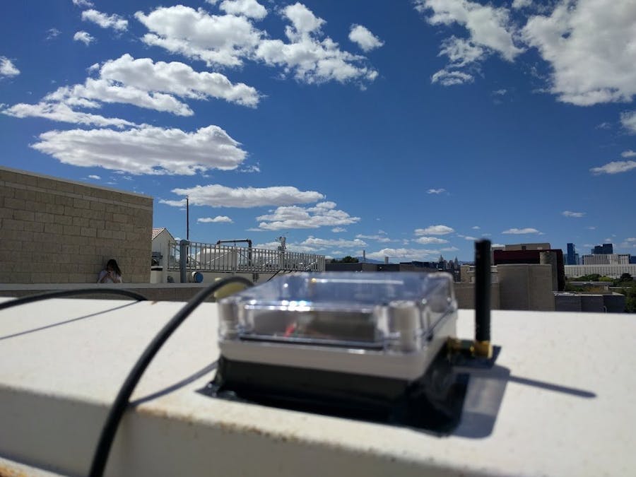 LoRa Control Center Using ESP8266 Thing Dev Board