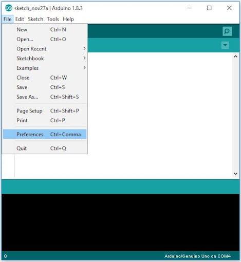 Adding ATmega8 support to Arduino IDE using board manager (installing MiniCore)