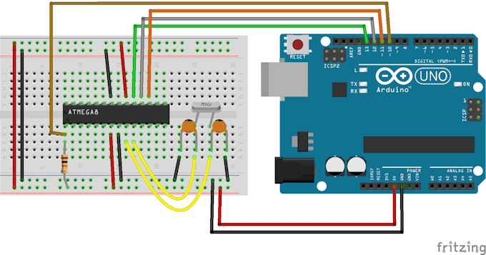 Burning Arduino bootloader