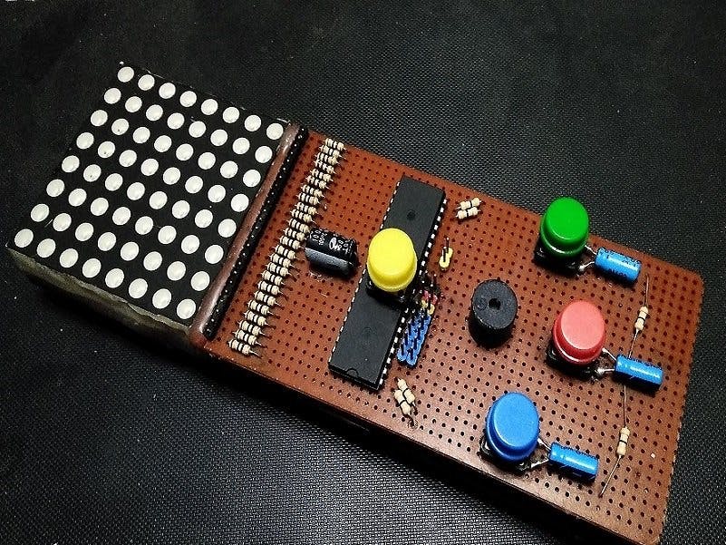 Dot Canvas Badge: Art on Matrix Display