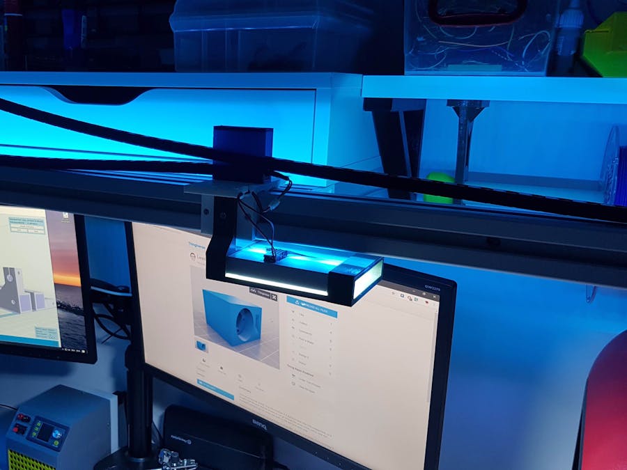 Alexa Controlled Desk Lamp