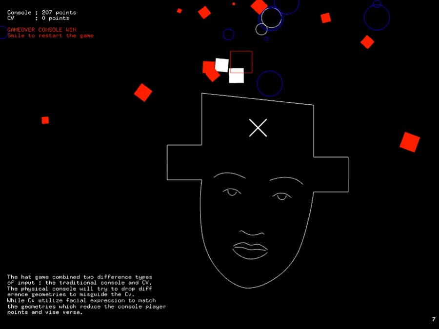 Facial Recognition Hat Matching Game
