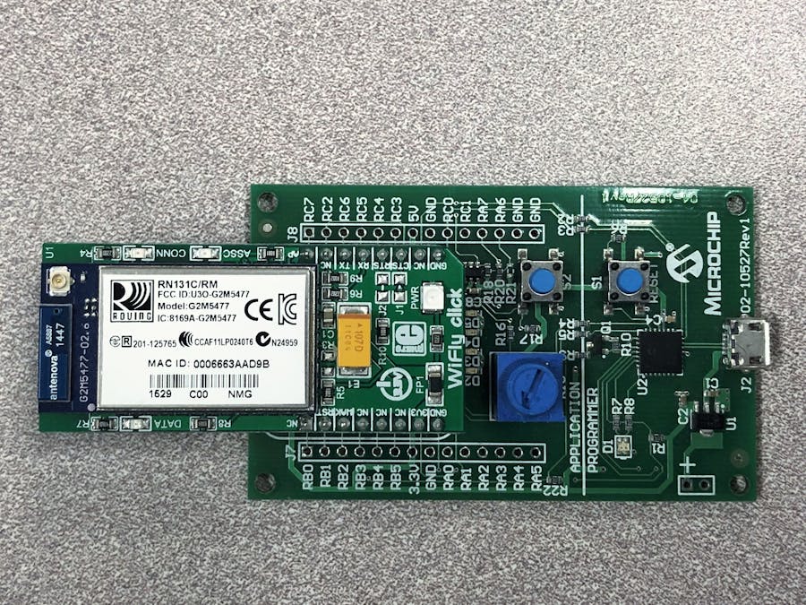 Basic IoT Node on MPLAB Xpress Board