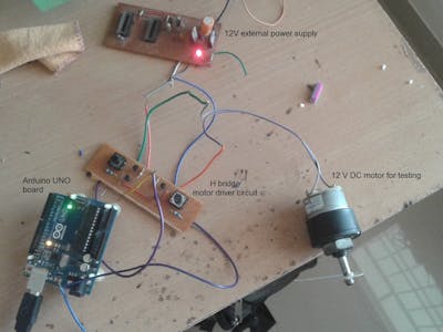 DC Motor Controlling Library