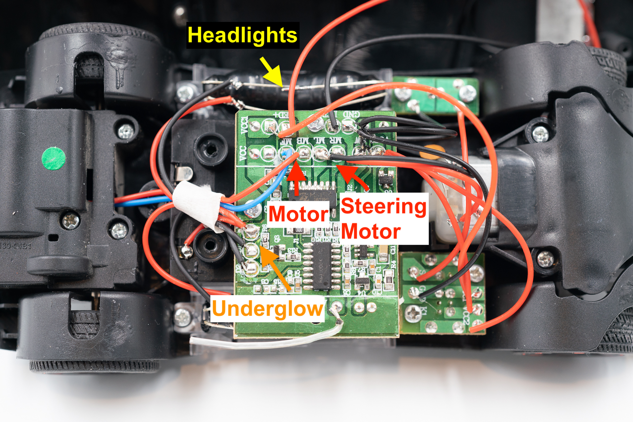 rc car steering motor