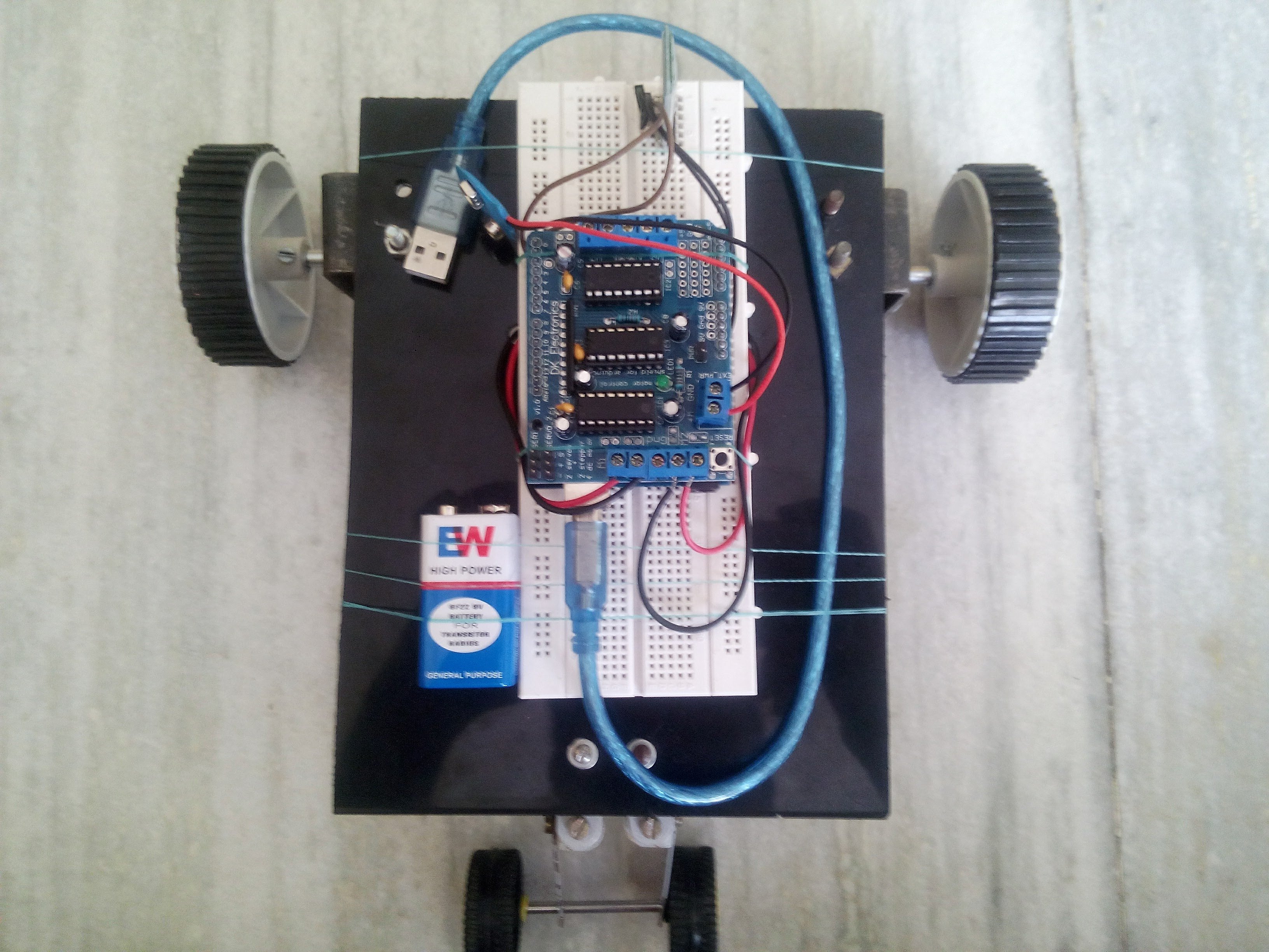 bluetooth controlled car using arduino nano
