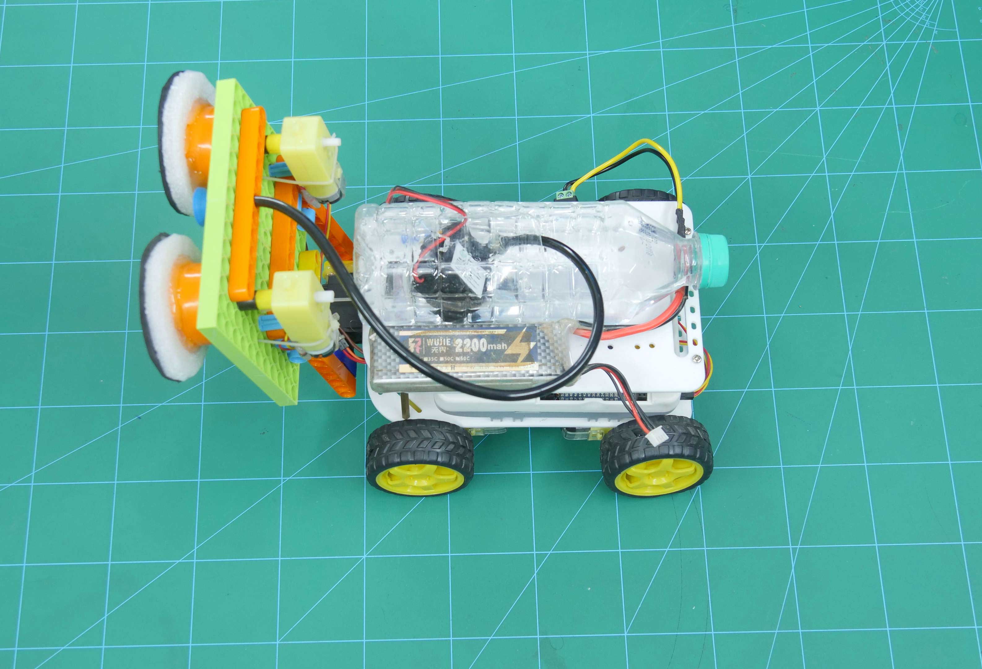 Diy floor hot sale cleaning robot