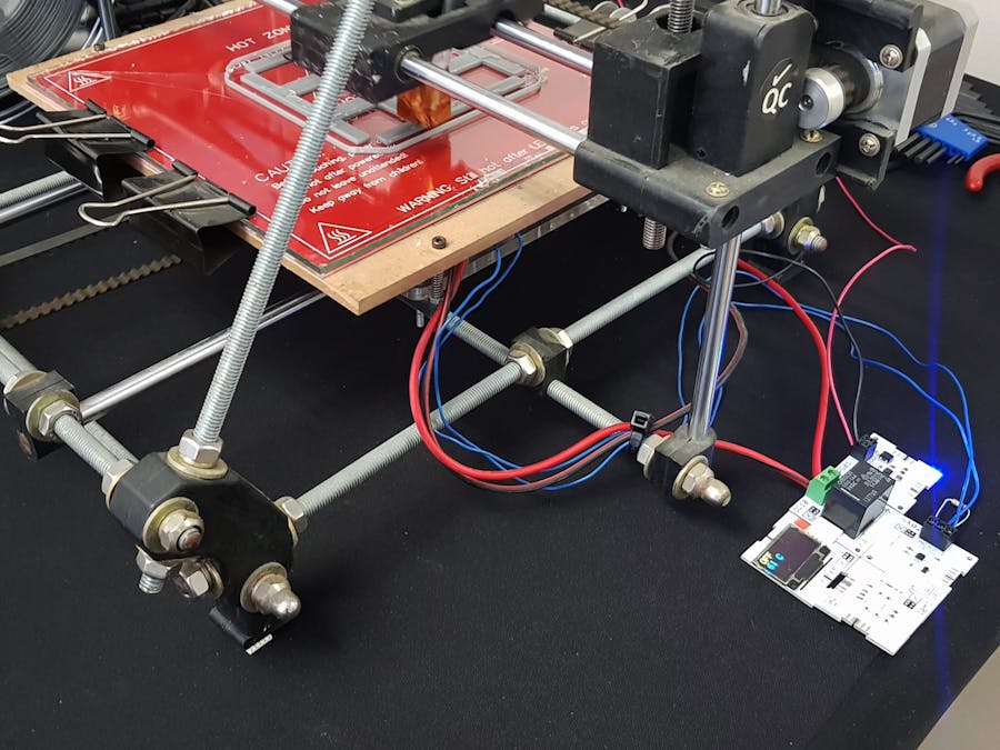 3D Printer Heat Bed Control Using XinaBox