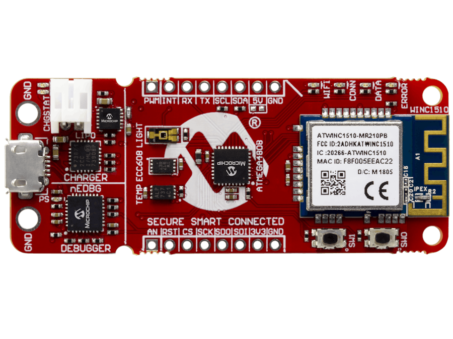 View Raw Data on Google Cloud from AVR-IoT WG Board