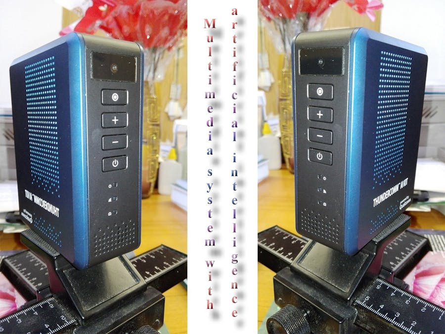 Multimedia system with artificial intelligence