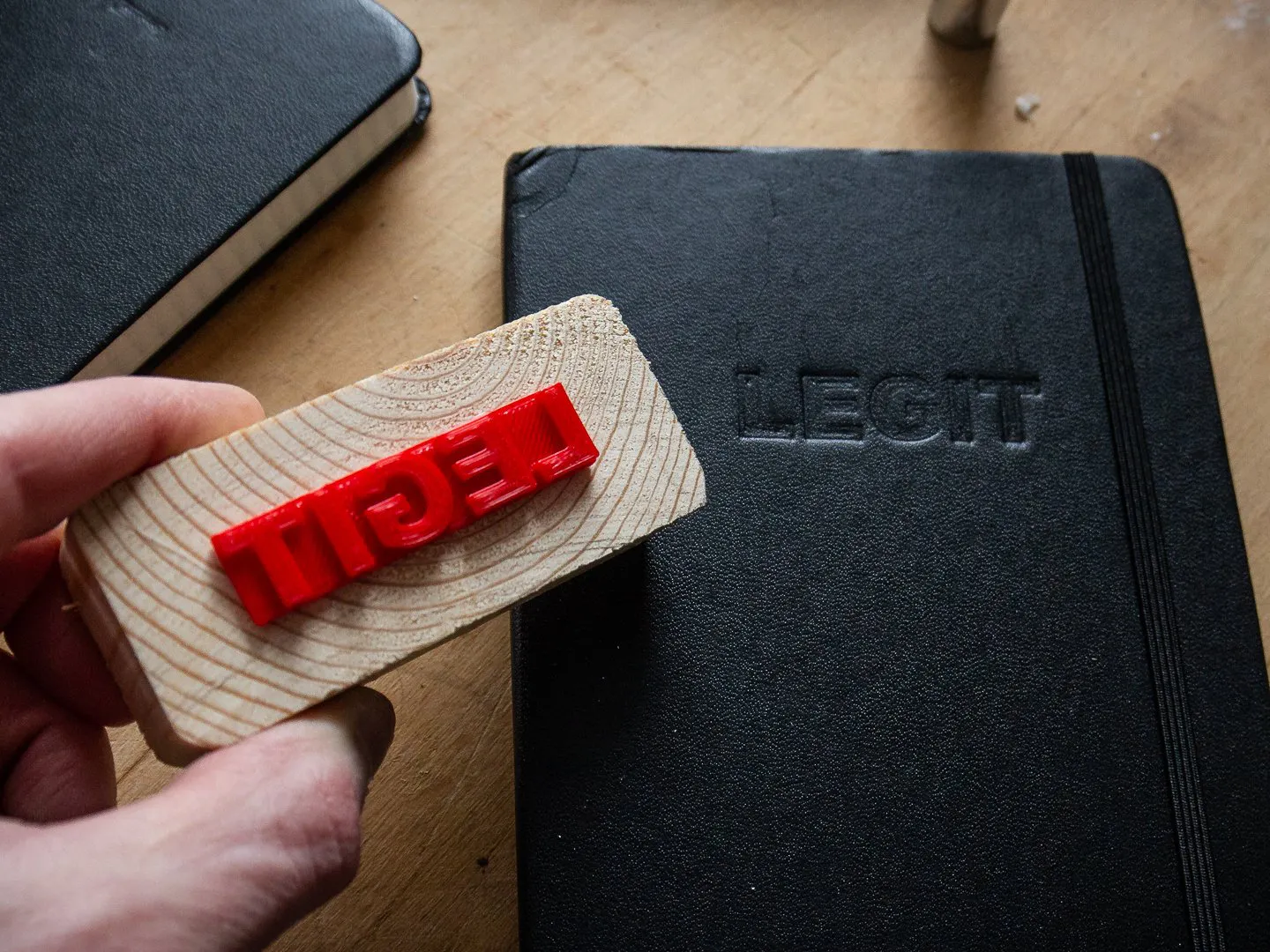 Embossed Printer Notebook Custom Embossed Notebooks Using 3D Prints - Hackster.io