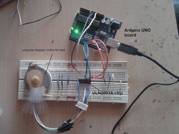 Unipolar Stepper Motor Controlling Library Arduino Project Hub 7914