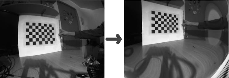 right camera image