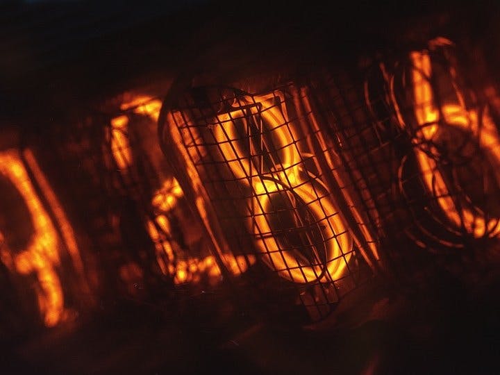 Nixie Tube Internet Display