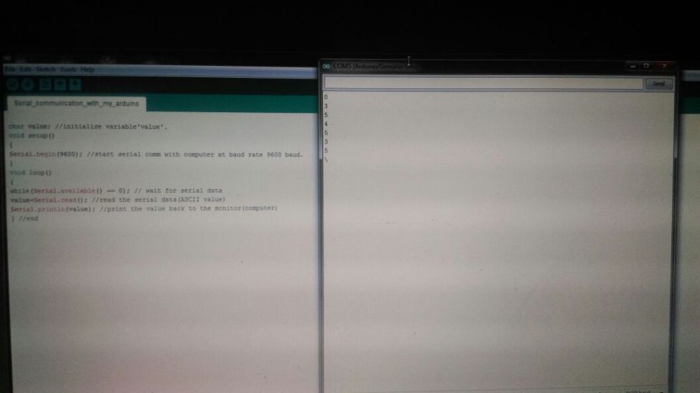 arduino communicate with computer