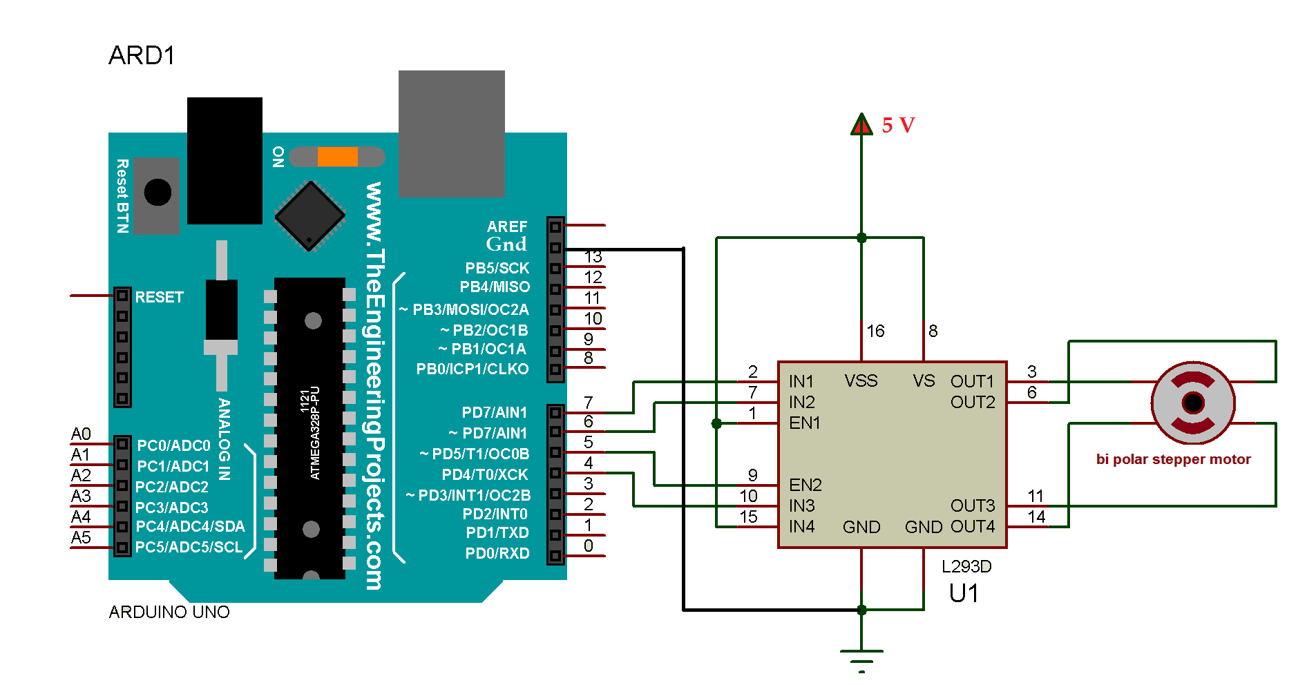 Arduino h library. Arduino+l293d+шаговый двигатель. Драйвер шагового двигателя ардуино uln2003. M42sp-4np. L293d Arduino code.