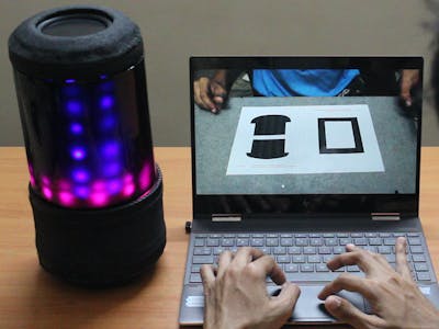 Sound Blink - A Unique DIY Portable Speaker