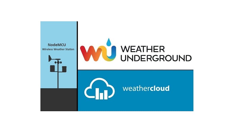 IoT Personal NodeMCU ESP12 WiFi Wireless Weather Station