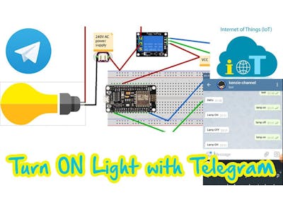 Turn a Light On/Off with Telegram