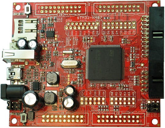 STM32 H@407 Board Front