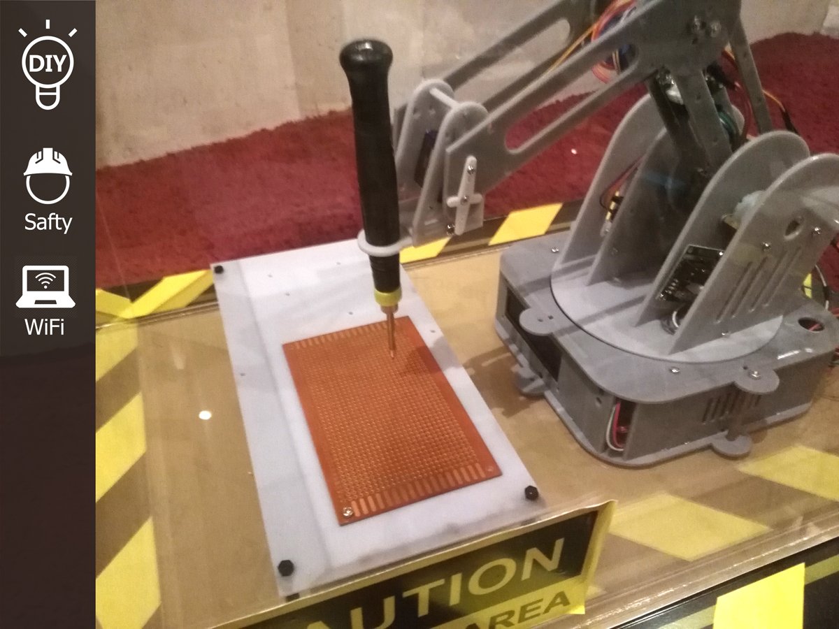 stepper motor robot arm arduino