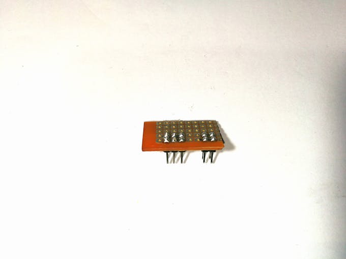Small PCB made to fit on Idiotware Shield