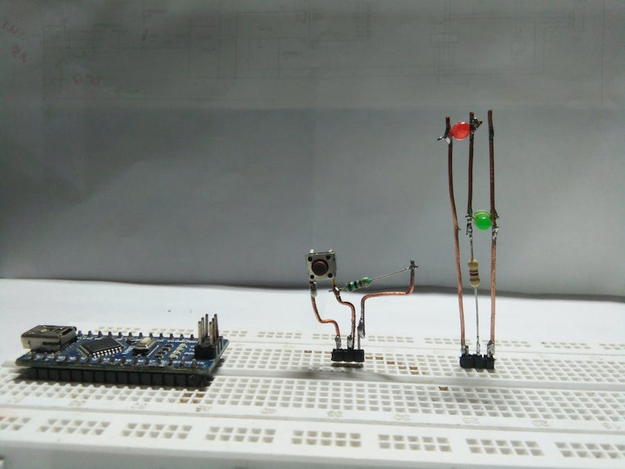 Freeform Button and LED ON OFF tutorial