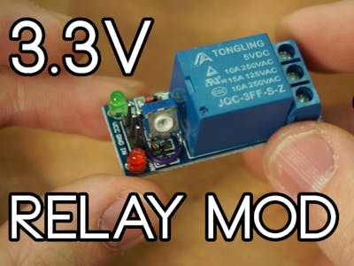 5V Relay Module Mod to Work with Raspberry Pi