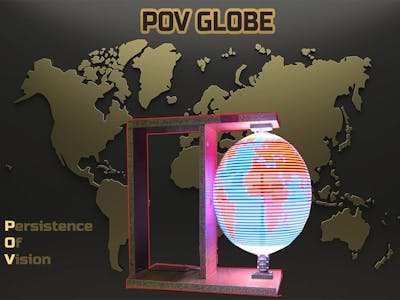 Persistence of Vision (POV) Globe