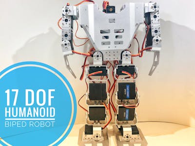How-To: 17 DOF Humanoid Robot