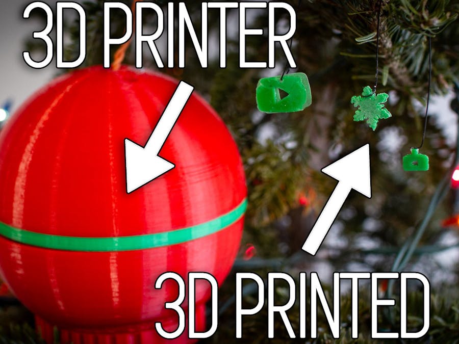 Christmas Ornament That 3D Prints Christmas Ornaments